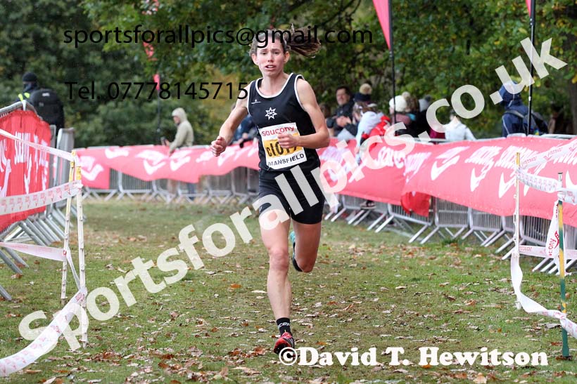 Senior womens 2021 National Cross Country Relays, Berry Hill Park, Mansfield. Photo: David T. Hewitson/Sports for All Pics